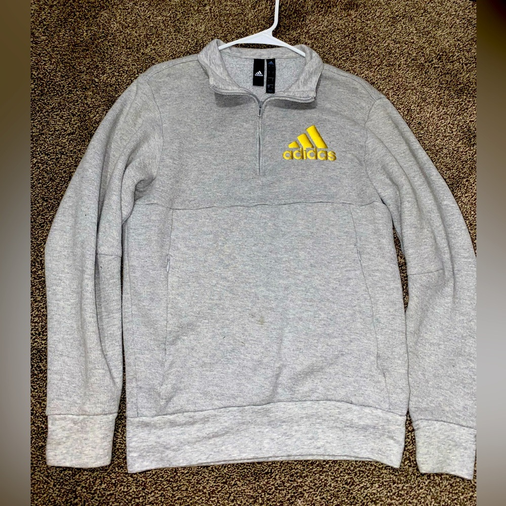Adidas Quarter Zip Pull Over